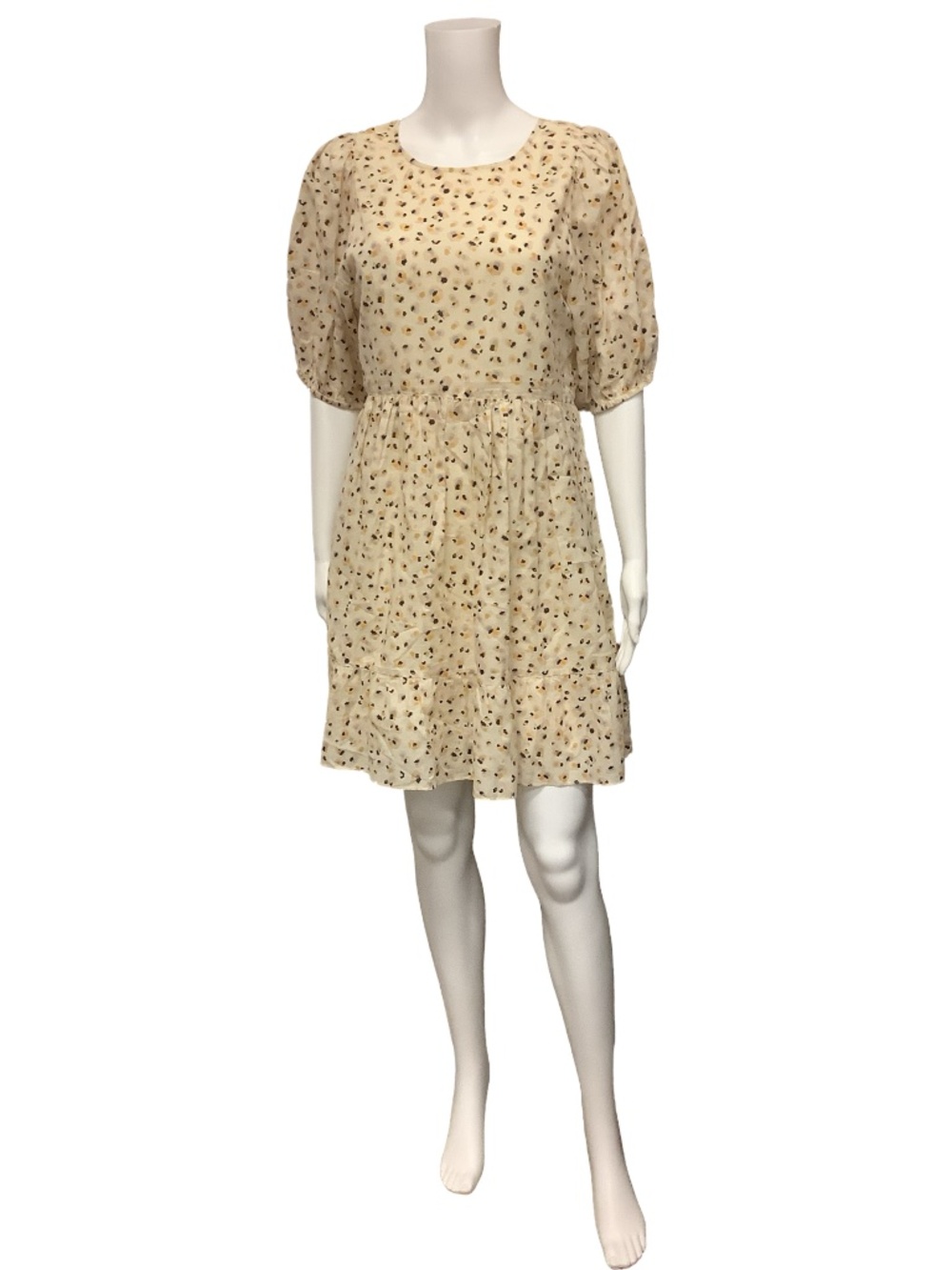 Ba&Sh Mini Length Print Dress Size: S
